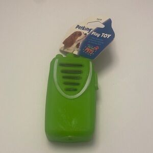 Green Walkie Talkie Radio Dog Toy